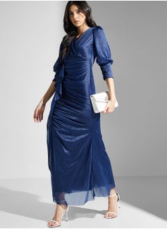 Buy Ruched Detail Mermaid Cut Dress in Saudi Arabia