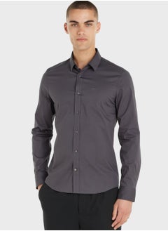 Buy Essential Poplin Slim Fit Shirt in Saudi Arabia