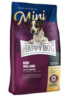 اشتري 1 kg Super Premium Mini Ireland wheat – free recipe with salmon, rabbit with barley and oats includes Omega-3 fatty acids perfect for skin and coat ideal for small breed dogs في الامارات