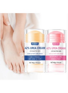 Buy 2pcs 42% Urea And 2% Salicylic Acid Hand & Foot Care Balm, Deep Moisturizing & Repairing For Severely Dry & Cracked Skin On Hands And Feet in UAE