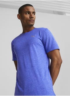 Buy RUN FAVOURITE Heather Running Mens Shortsleeve T-shirt in UAE