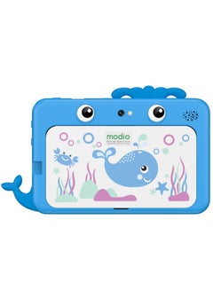 Buy M51 MODIO KIDS WIFI TABLET 16GB , BLUE , with small school stationary set in Saudi Arabia