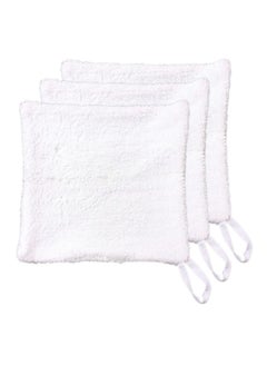 اشتري Fur Kitchen Towel Set - 3pieces - 30x30 Cm في مصر