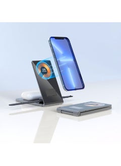 Buy Trands Glassyseries 4 in 1 Wireless Charger TR-WC8436 in UAE