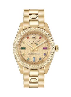 Buy Queen Metal Analog Wrist Watch PWDAA0721 - 36mm - Gold in UAE