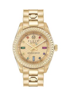 اشتري Queen Metal Analog Wrist Watch PWDAA0721 - 36mm - Gold في الامارات