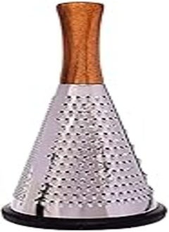 اشتري Stainless Steel Food Grater with Wooden Handle, 3 x 1, 59 في مصر