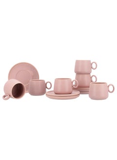 Buy 12 Pieces Ceramic Tea set in Saudi Arabia