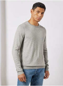 Buy Basic Long Sleeve Sweatshirt in Saudi Arabia