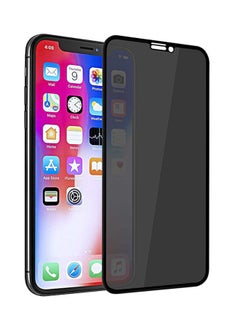 Buy Real Series 3D Full Screen Privacy Tempered Glass For Apple iPhone XS Max And iPhone 11 Pro Max Black in Saudi Arabia