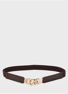 Buy Statement Buckle Waist Belt in UAE