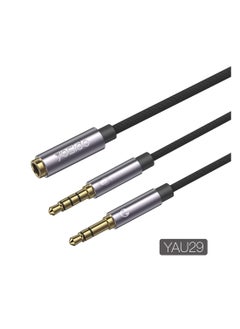 اشتري Ysido YAU29 3.5mm 2 Male to 1 Female Headphone Microphone Adapter, Y Splitter Audio Cable | High Quality في مصر