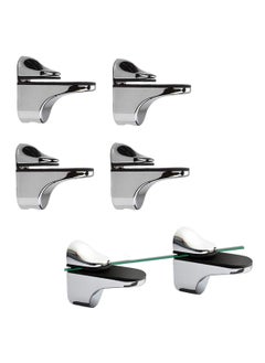 Buy SYOSI 4Pcs Adjustable Glass Shelf Bracket for 3-20mm Thickness Support in Saudi Arabia