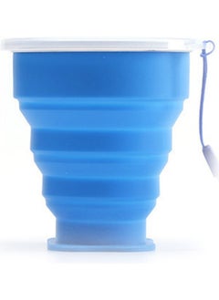 Buy Folding Water Cup Blue in Saudi Arabia