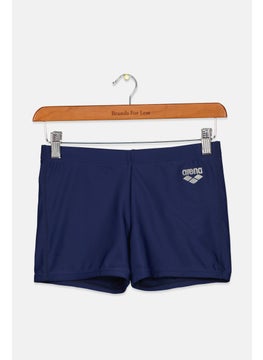 اشتري Men Brand Logo Swim Trunks, Navy Blue في السعودية