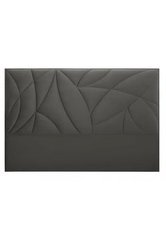 Buy H002 | Velvet headboard - Dark Grey in Saudi Arabia