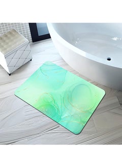 اشتري 30*40cm Household Bathroom Bathroom Kitchen Thickened Non-slip Quick Drying Mat في الامارات