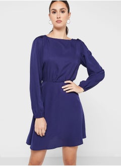 اشتري Puff Sleeve Tiered Dress في السعودية