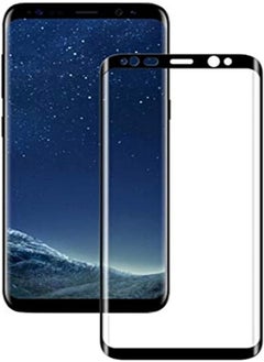 Buy Tempered Glass Screen Protector for Samsung Galaxy S9 Plus - Black in Egypt