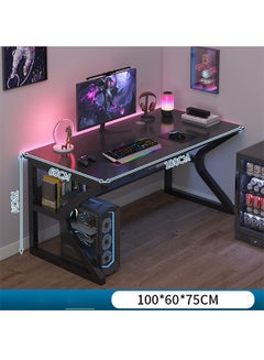 Buy Black Simple Modern Desk Home Desk Bedroom Simple Gaming Table Student Desk in Saudi Arabia