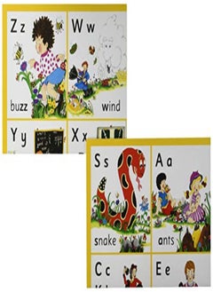 Buy Jolly Phonics Letter sound Wall Charts: In Print Letters (British English edition) in UAE