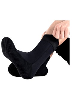 Buy 3mm Neoprene Diving Socks, Surf Booties Dive Booties Dive Boots, Sand Socks for Beach Volleyball, Fin Socks, Canoeing and More Beach Water Sports, Water Socks for Women & Men（L） in Saudi Arabia