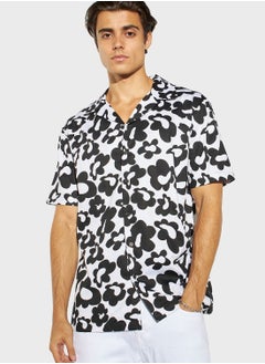 Buy Floral Print Regular Fit Shirt in UAE