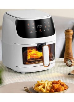 Buy Electric Chicken Air Fryer Visible Glass Window Air Fryer With Touch Screen Display Kitchen Appliance in UAE