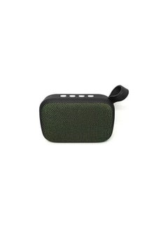 Buy Speaker M5 Bluetooth Mini Portable With Calling - FM Radio - USB - Card Slot Compatible With All Devices green Color in Egypt