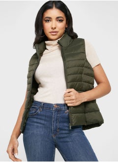 Buy High Neck Puffer Coat in Saudi Arabia