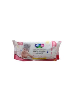 Buy Baby Wipes For Gentle Cleaning -72 wipes in UAE