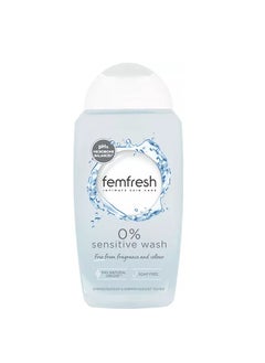 اشتري 0% Sensitive Intimate Feminine Wash with Lotus Flower Extract 250 ml في الامارات