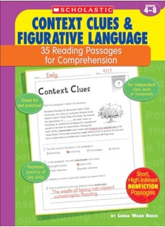 Buy 35 Reading Passages For Comprehension Context Clues & Figurative Language 35 Reading Passages For by Beech, Linda Ward - Beech, Linda Paperback in UAE