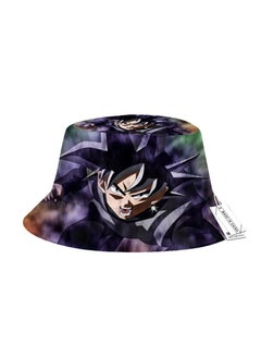 اشتري Anime Dragon Ball Printed Fisherman's Hat Outdoor Leisure Sunshade Hat في السعودية