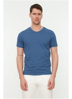 Buy Man T-Shirt Indigo in Egypt