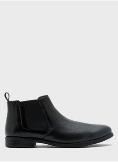 Buy Faux Leather Chelsea Boots in UAE