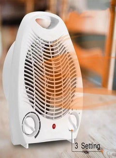 اشتري 2000W Portable Electric Fan Room Heater With 2 Temperatures في السعودية