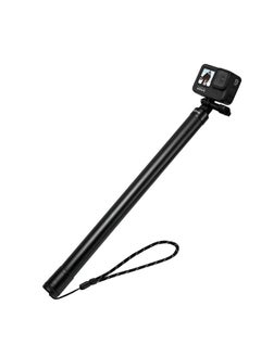 اشتري TELESIN G2 Long Selfie Stick Invisible - 2.7M 106 Inch Waterproof Carbon Fiber Extension Pole for GoPro Max Hero 12 11 10 9 8 7 6 5 Insta360 X3 X4 Go3 Ace Pro DJI Action 3 4 Osmo Pocket 3 Accessories في الامارات