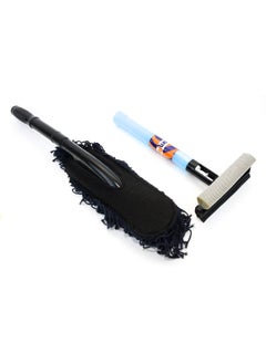 Buy Superdriveoffer, plastic Car Cleaning Brush+multipurpose spray & wipe swab cleaner in Egypt