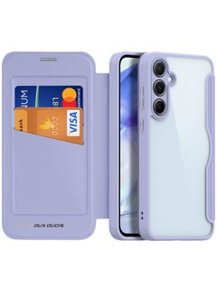 Buy DUX DUCIS Skin X Pro Series Case for Samsung Galaxy A55 5G With Wireless charger - Purple in Egypt