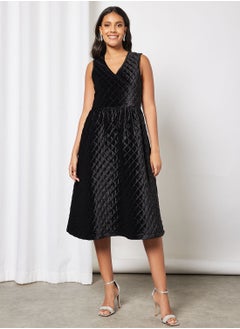 Buy Quilted Midi Dress in Saudi Arabia