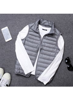 Buy Couples Casual Puffer Vest New CollectionGray Men's vest Gray Men's vest in Saudi Arabia