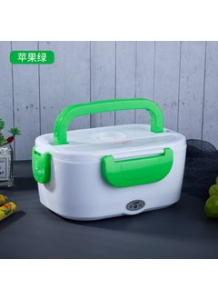 Buy Cross-border Electric Lunch Box Heat Preservation Heating Lunch Box Self-heating Car Portable Plug-in Rechargeable Lunch Box Household Gift Green in UAE