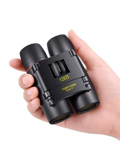 اشتري 12X25 Small Pocket Binoculars Compact Adults,Mini Kids Binoculars Boys for Bird Watching,Concert Theater Opera في الامارات