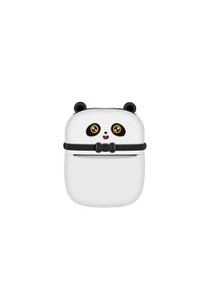 اشتري Kids Mini Pocket Printer Portable Thermal Printer Multifunctional BT Printer with Cute Panda Appearance Printing Paper for Study Note Photo Web Document Printing في السعودية