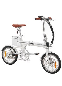 Buy Electric Adult Folding Bike 250W Motor, 25KM/H,40KM of Range Folding Electric Bike, Beach, Snow, Mountain Electric Bikes in UAE