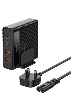 اشتري CH-1801 PowiGaN 100W PD Quick Charging Station | 2 PD + 2 USB Fast Charging في الامارات