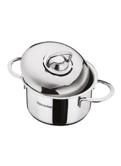 Buy Mini Stainless Steel Casserole with Lid Silver 16 cm 3TTCLK0216022 in Saudi Arabia