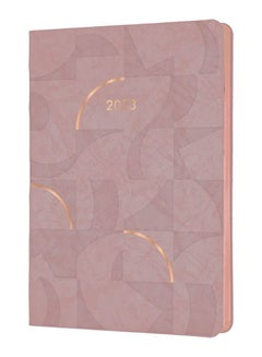 اشتري Collins Enigma A5 Week to View 2023 Diary Pink Complete Planner Agenda and Journal في الامارات