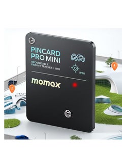 Buy Momax PinCard Mini Tracker Portable Magnetic GPS Locator Realtime Tracker Device Voice Recorder for Tracking Cars, family or Valuables in UAE